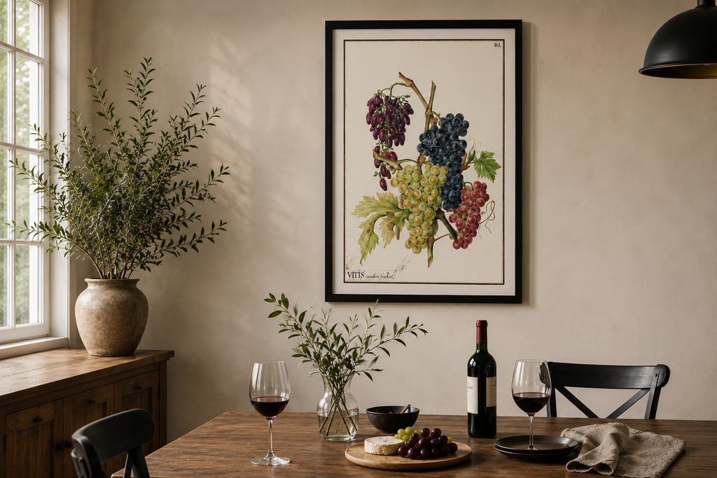 "Réva vinná" od Bratří Bauerových / "Vitis vinifera fructus" Bratři Bauerovi