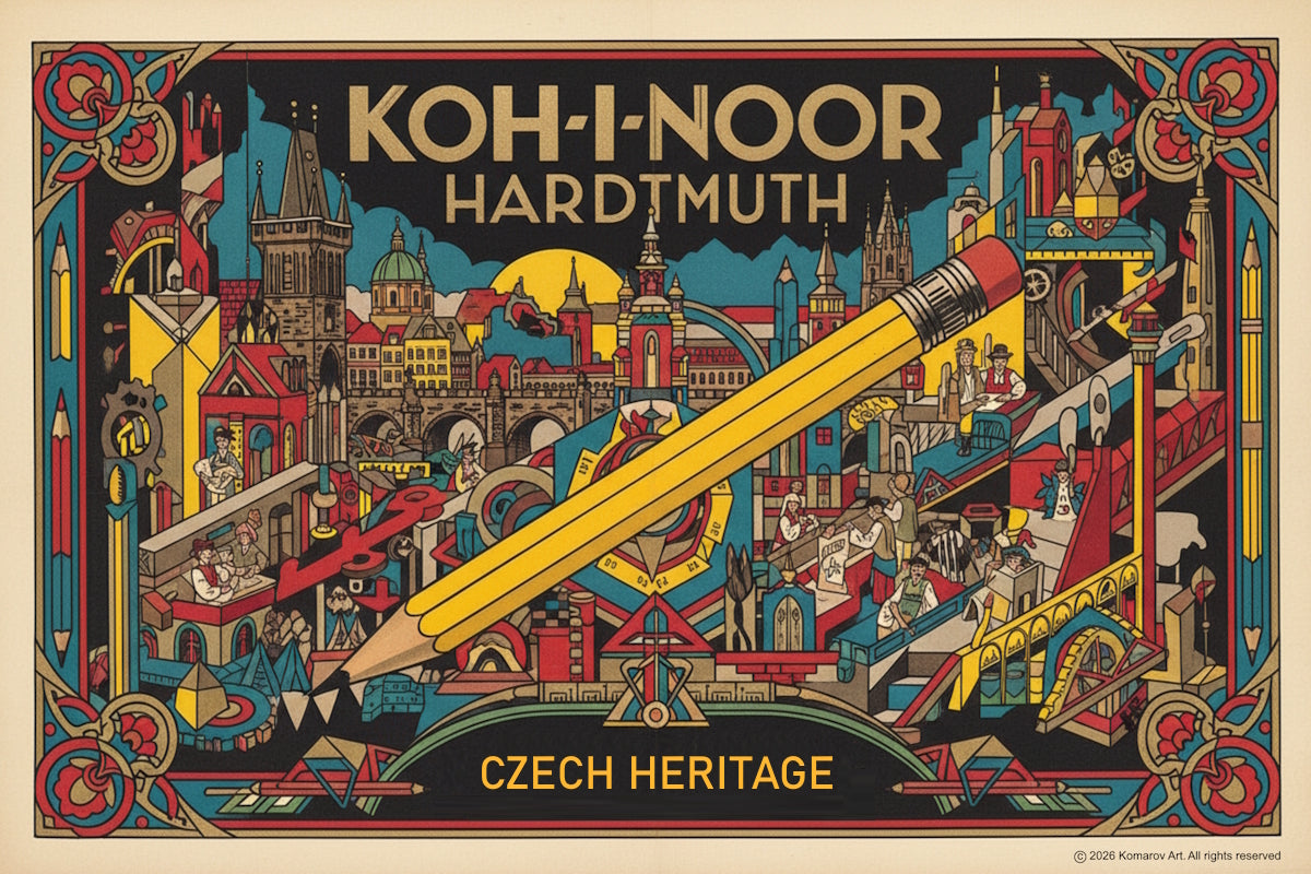 "Koh-i-noor Hardtmuth. Czech Heritage" 2026 Poster Exclusive