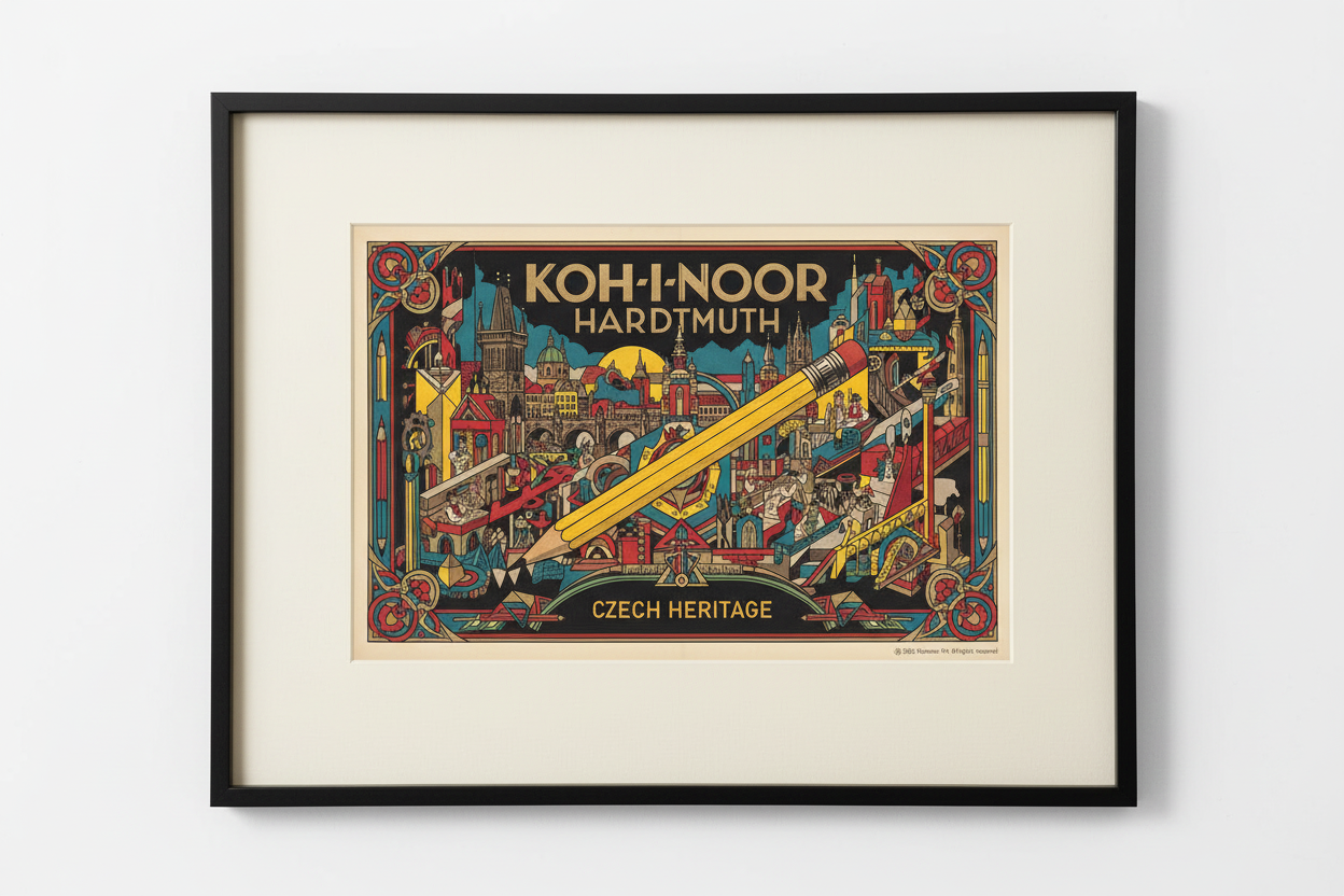"Koh-i-noor Hardtmuth. Czech Heritage" 2026 Poster Exclusive