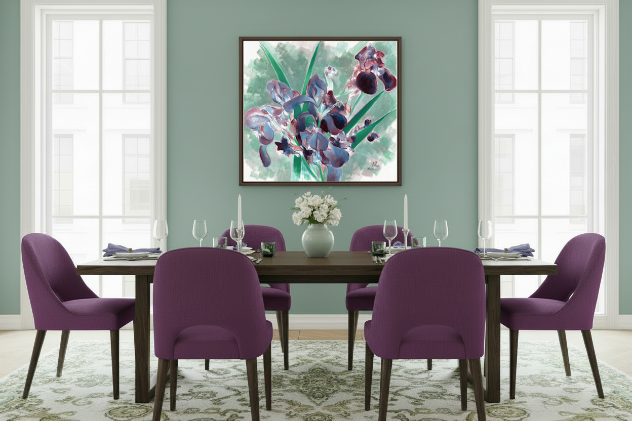 Vitali Komarov "Moravian Blue" | Certified Canvas Art Print