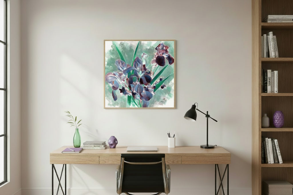 Vitali Komarov "Moravian Blue" | Certified Canvas Art Print