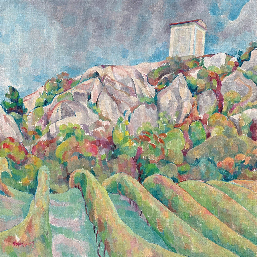 Vitali Komarov "Vineyards near Holy Hill" | Certified Canvas Art Print