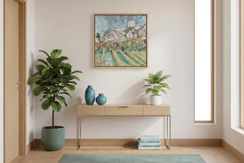 Vitali Komarov "Vineyards near Holy Hill" | Certified Canvas Art Print