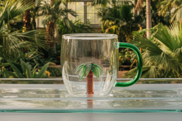Palm Tree Mug 320 ml| Lednice Palm House Souvenir