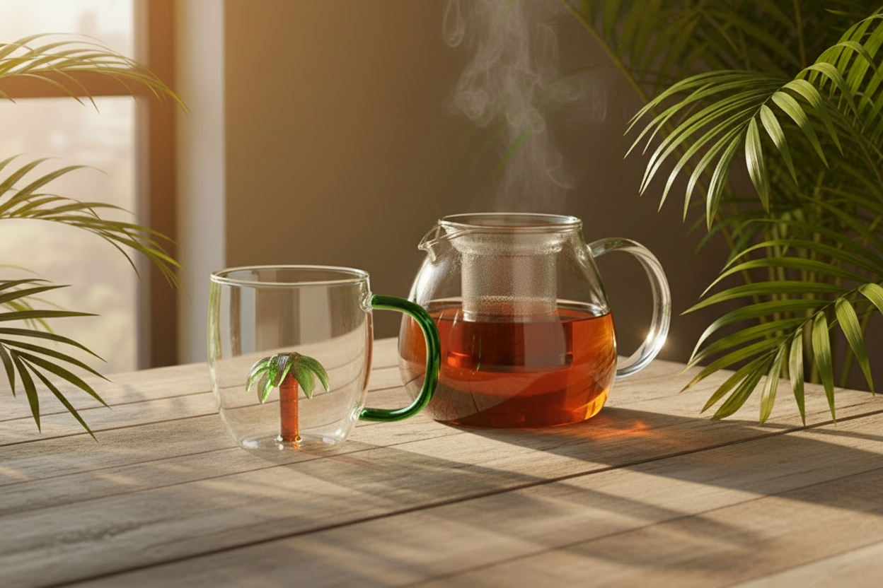 Palm Tree Mug 320 ml| Lednice Palm House Souvenir