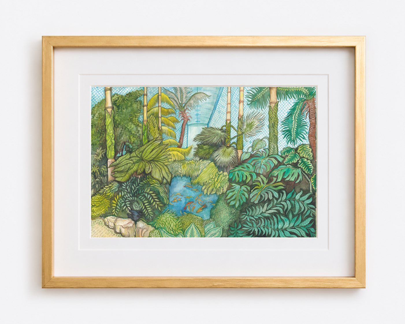 "Schloss Palmenhaus" / "Zámecký skleník" 13x18