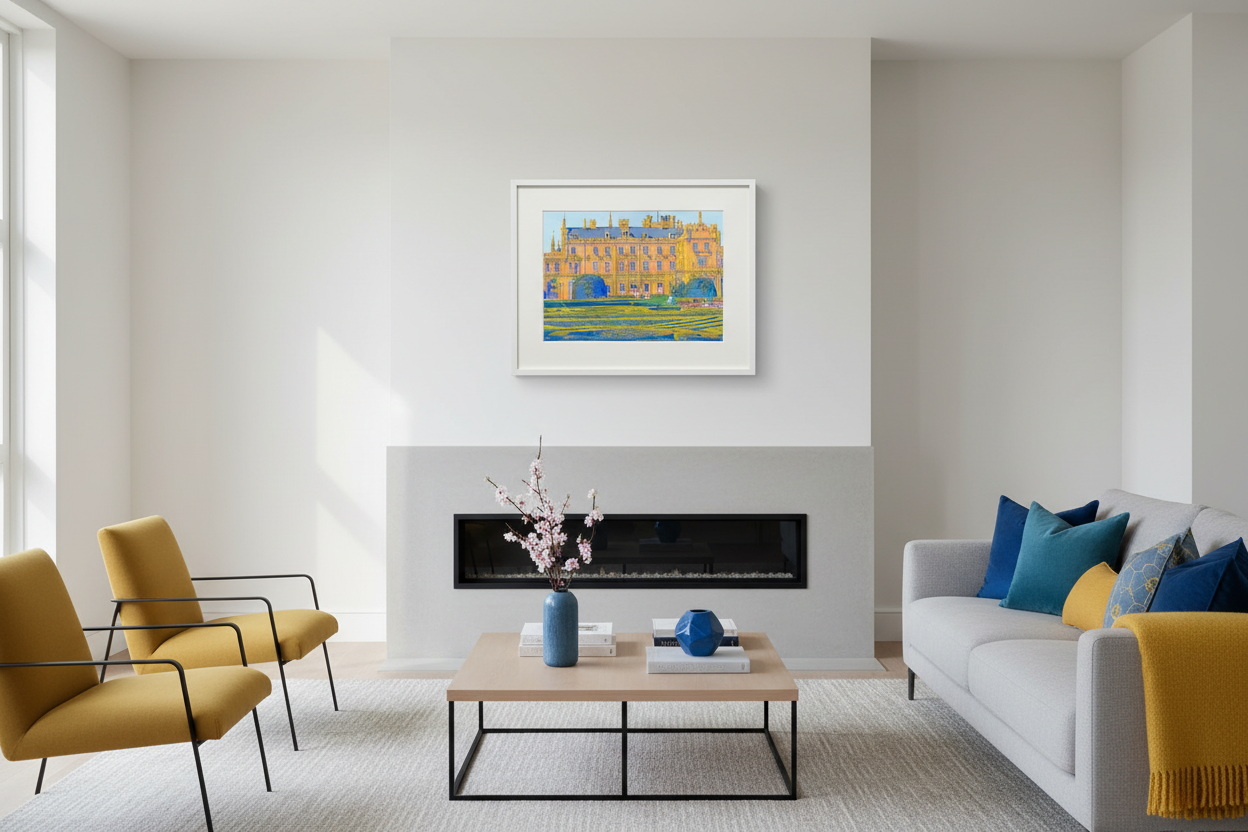 "Lednice Chateau. High Summer" 2026 Limited Edition Print