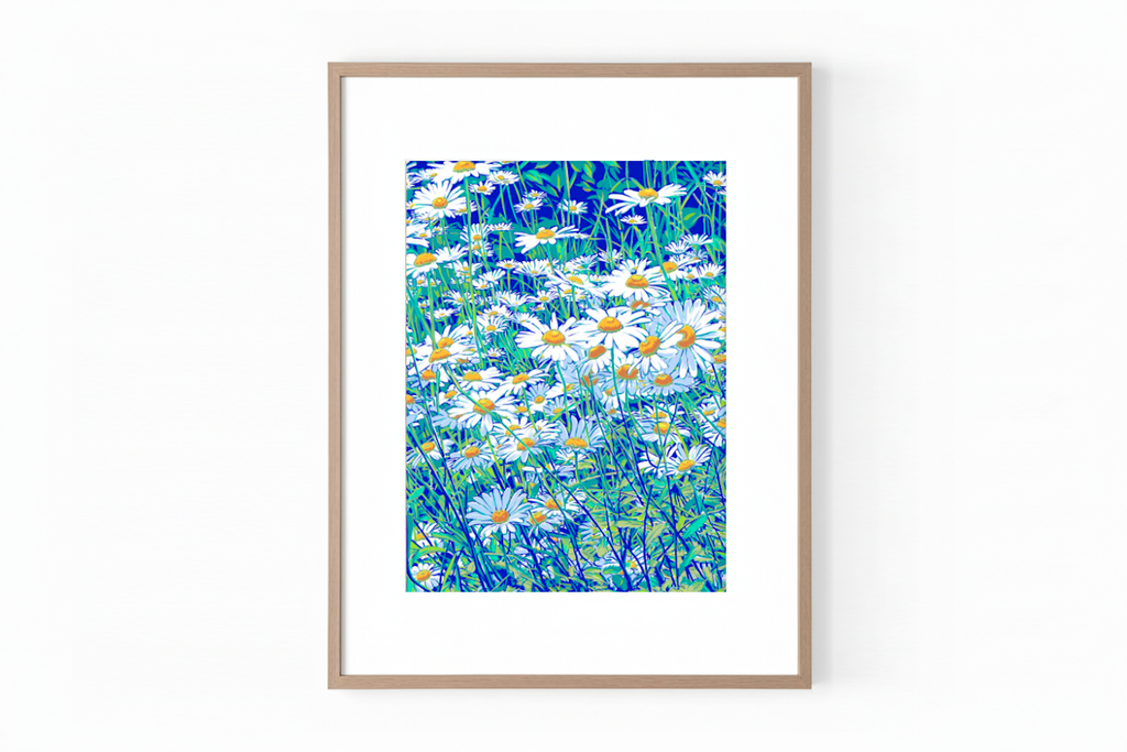 Vitali Komarov "Moravian Daisy" | Certified Art Print