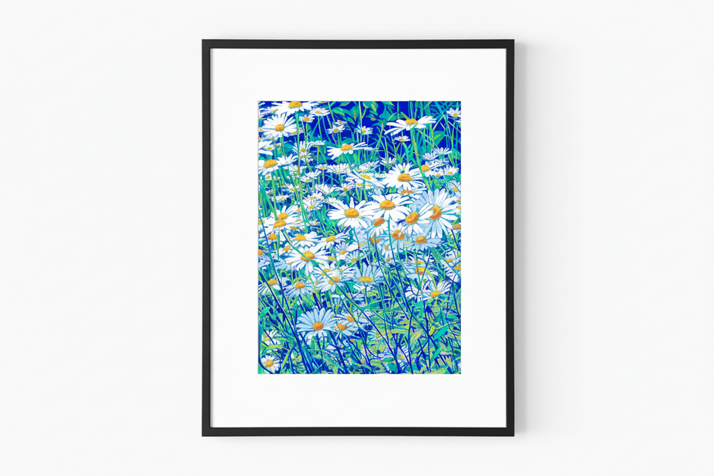 Vitali Komarov "Moravian Daisy" | Certified Art Print