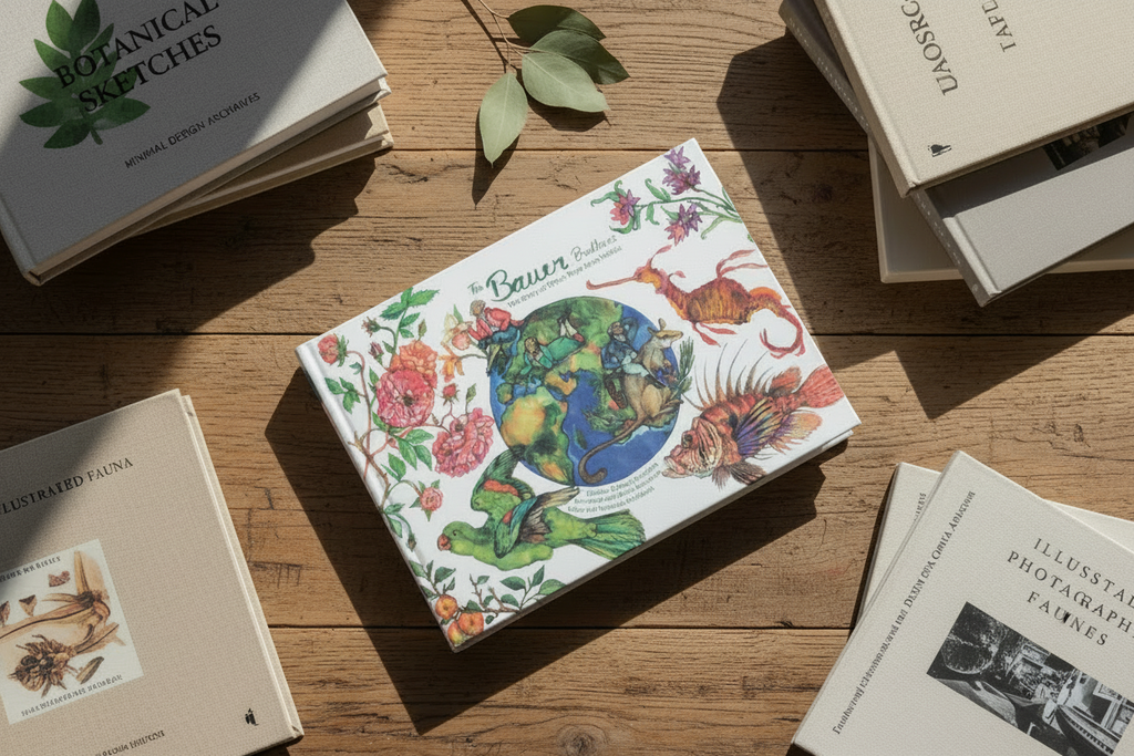 "The Bauer Brothers: Story of Three Boys from Valtice". English. Signed by Anastasia Komarova