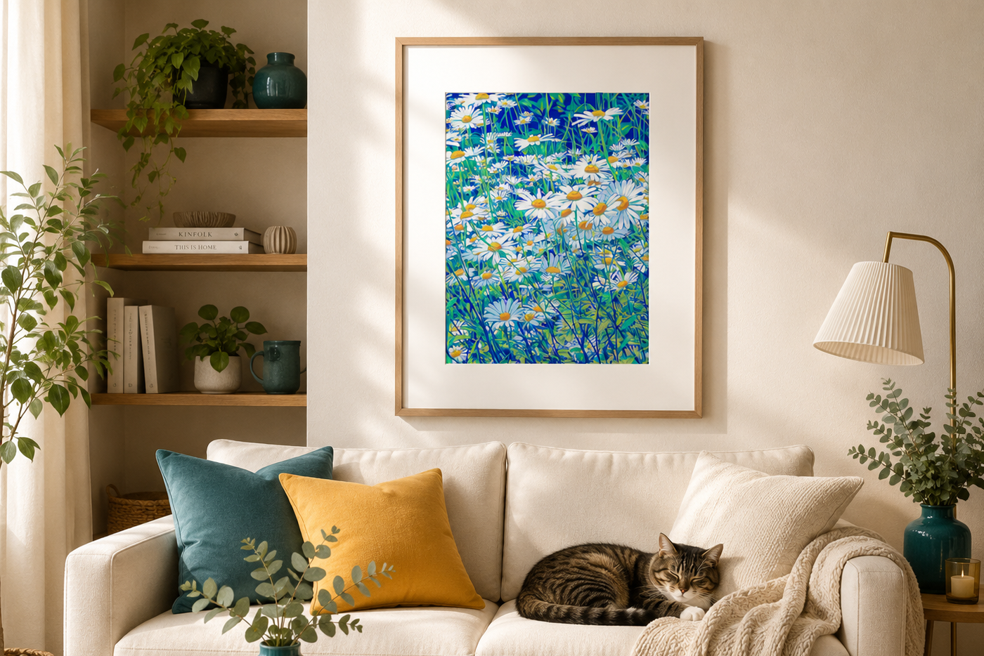 Vitali Komarov "Moravian Daisy" | Certified Art Print