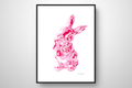 Vitali Komarov "Fiery Bunny" | Certified Art Print