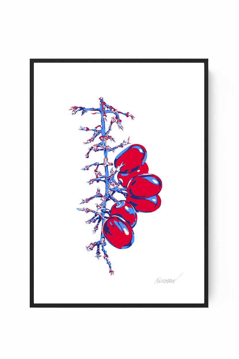 "Trauben" aus der Serie "Flowering Graphics"