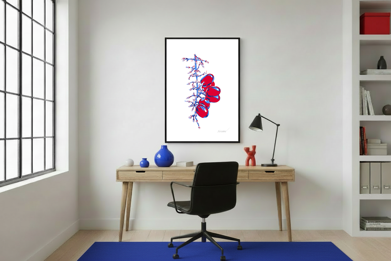 "Trauben" aus der Serie "Flowering Graphics"