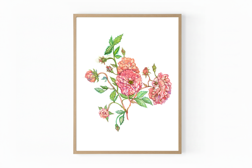 13x18 Anastasia Komarova Watercolor Print – "The Bauer Brothers: The Story of Three Boys from Valtice" Book Illustration