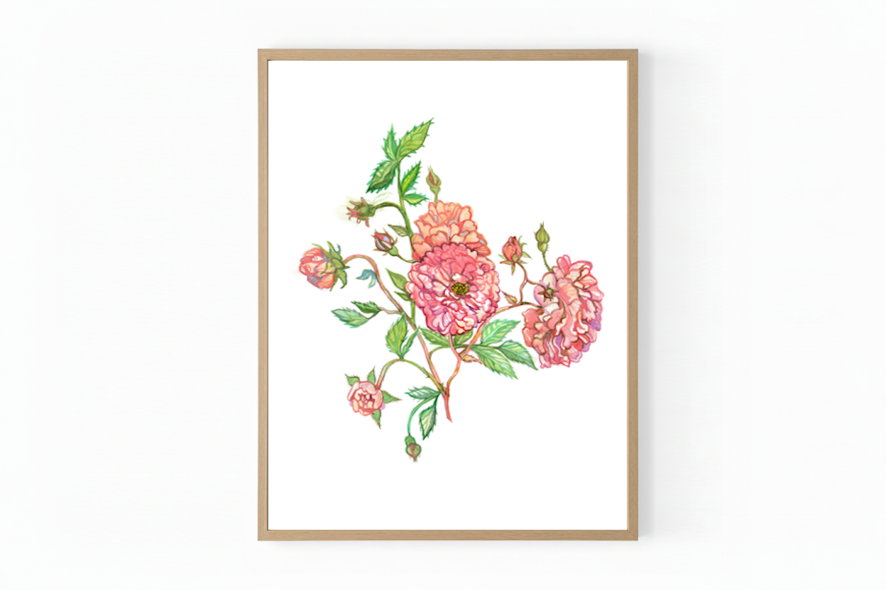 13x18 Anastasia Komarova Watercolor Print – "The Bauer Brothers: The Story of Three Boys from Valtice" Book Illustration