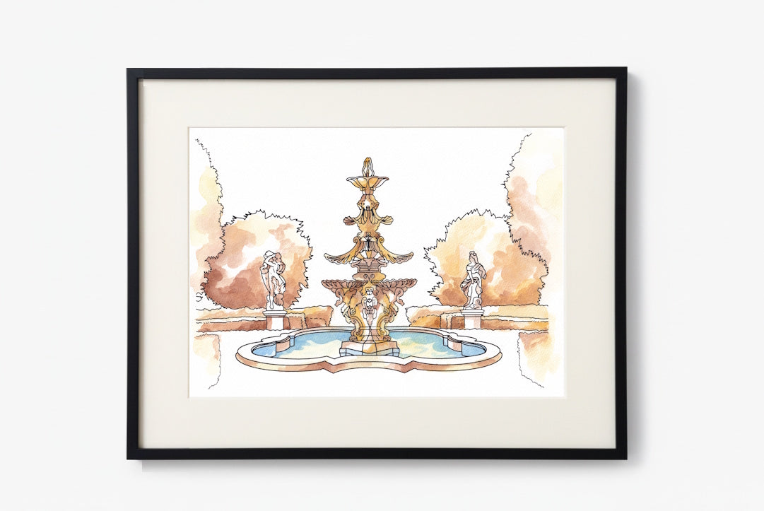 Benátská kašna u zámku Lednice / Venetian Fountain
