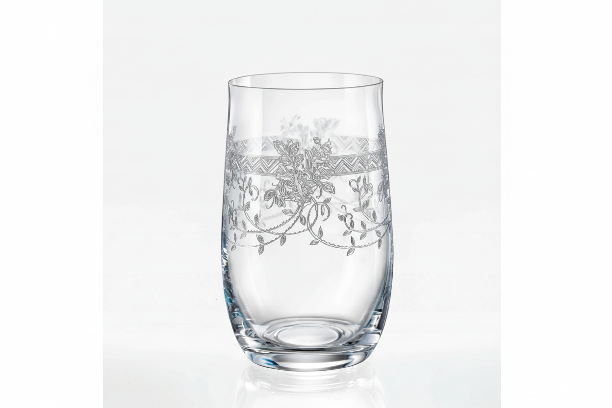 Crystal 380 ml Soft Drink Glasses
