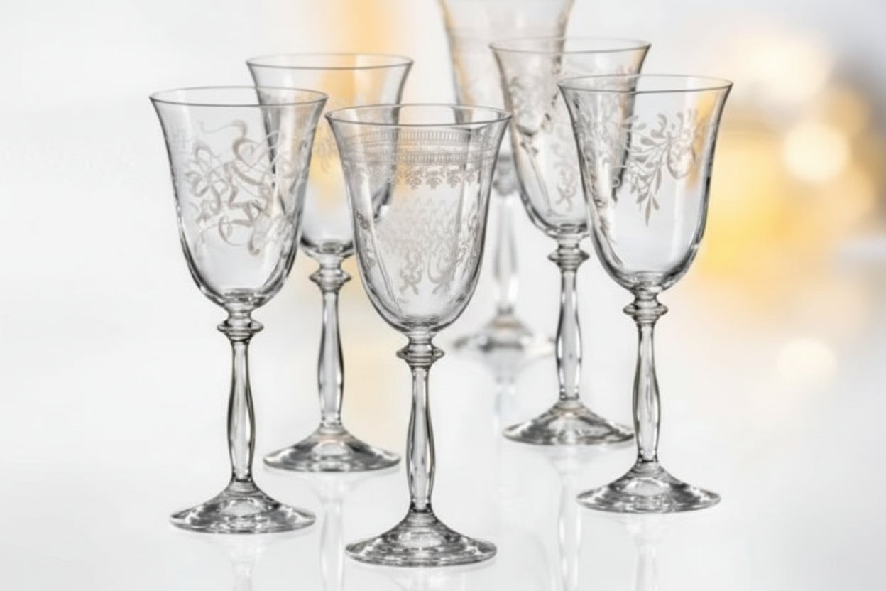Crystal 250 ml Wine Glasses