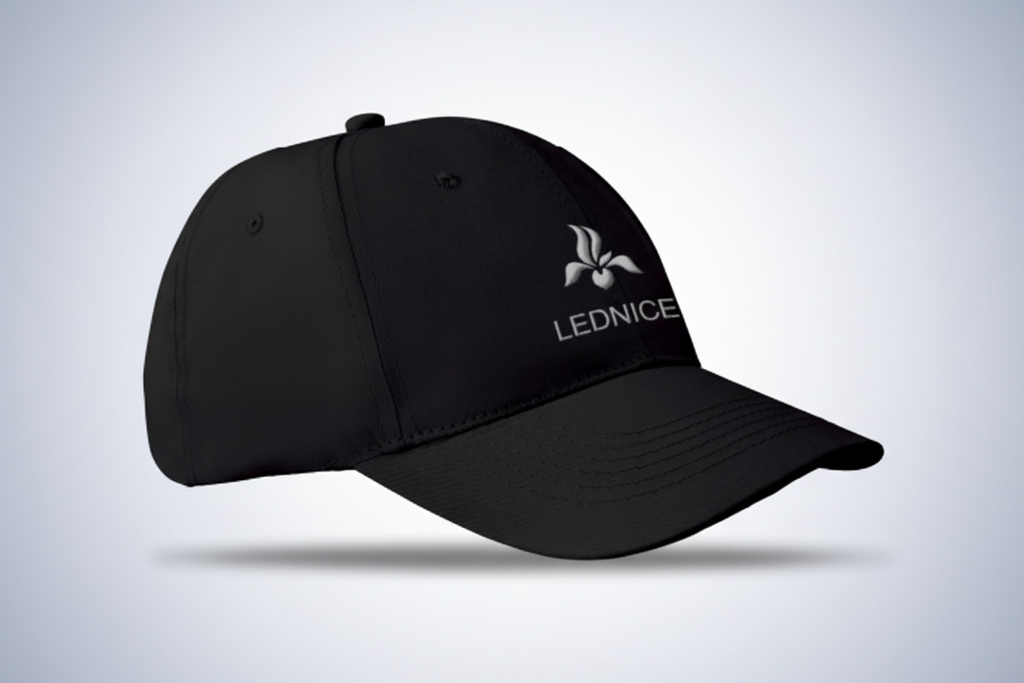 Exclusive "Lednice" Black Baseball Cap | In-Studio Design