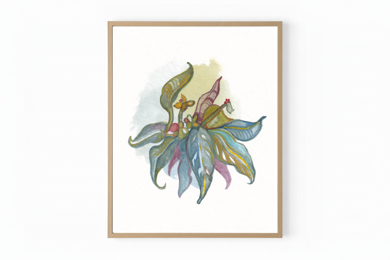 13x18 Maria Komarova Watercolor Print – "The Bauer Brothers: The Story of Three Boys from Valtice" Book Illustration