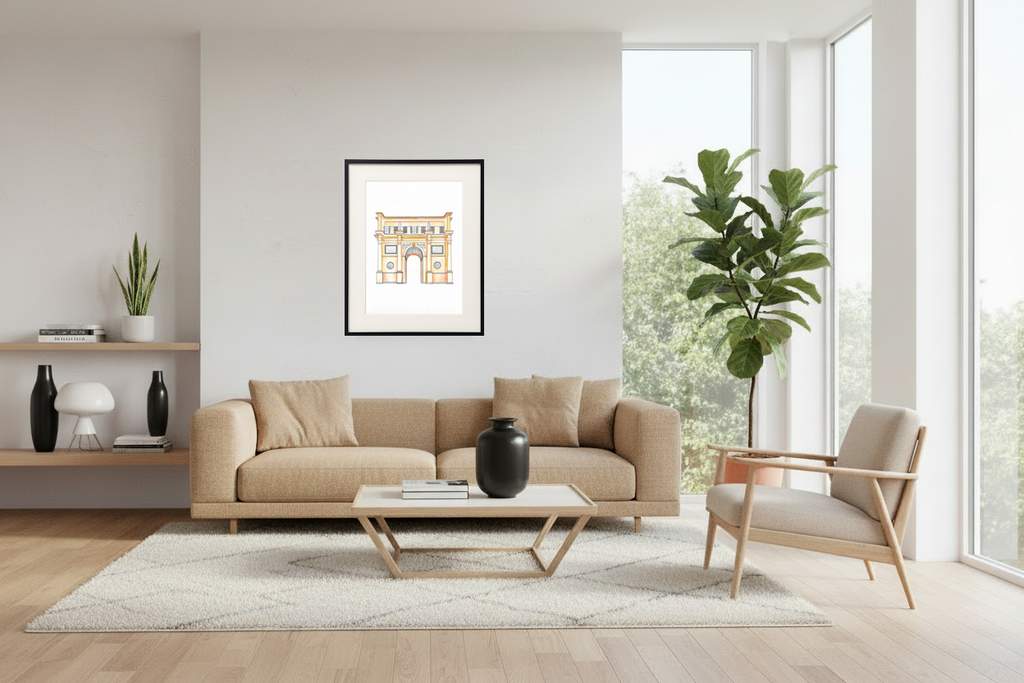 Maria Komarova "Diana Temple in UNESCO Lednice-Valtice" | Certified Art Print