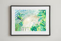 13x18 Print Watercolor "Lednice Palm House" | Maria Komarova Art