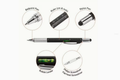 Hardtmuth Legacy Multi-Tool Pen Black | Level, Ruler & Stylus