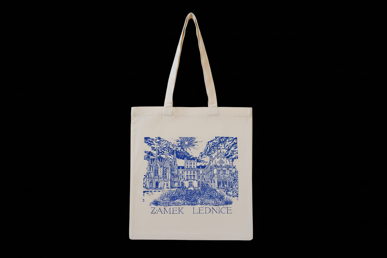 Designertasche TOTE: Schloss Lednice (Vitali Komarov)
