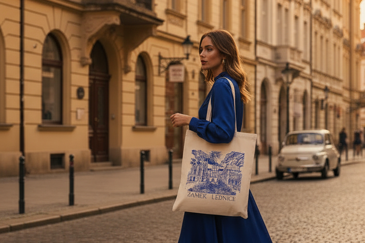 Designertasche TOTE: Schloss Lednice (Vitali Komarov)