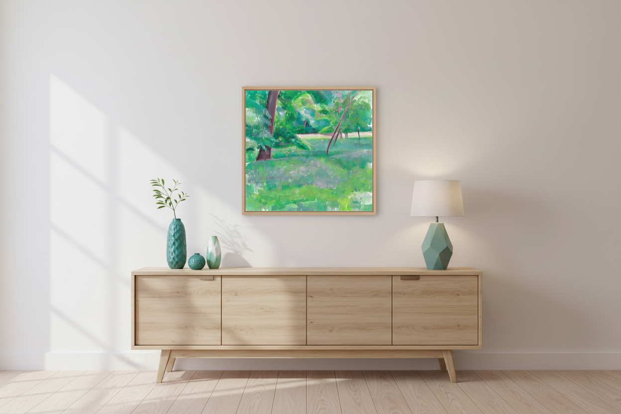 Vitali Komarov "Lednice Castle Park" | Certified Canvas Art Print