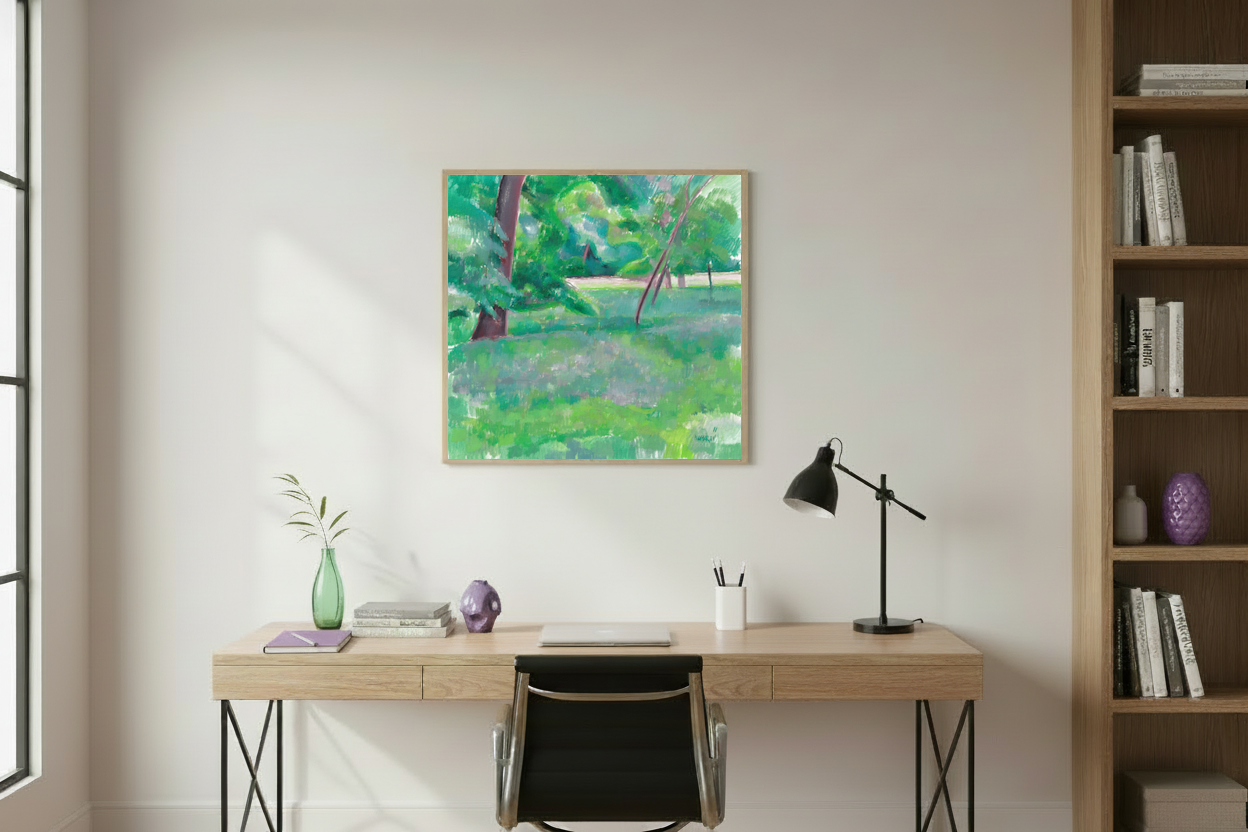 Vitali Komarov "Lednice Castle Park" | Certified Canvas Art Print