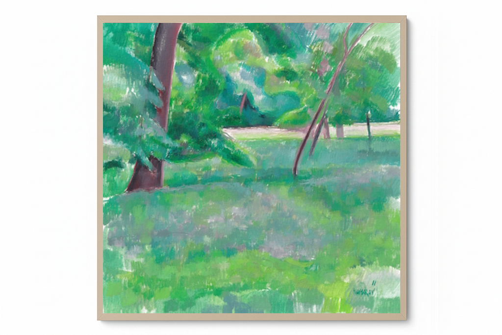 Vitali Komarov "Lednice Castle Park" | Certified Canvas Art Print