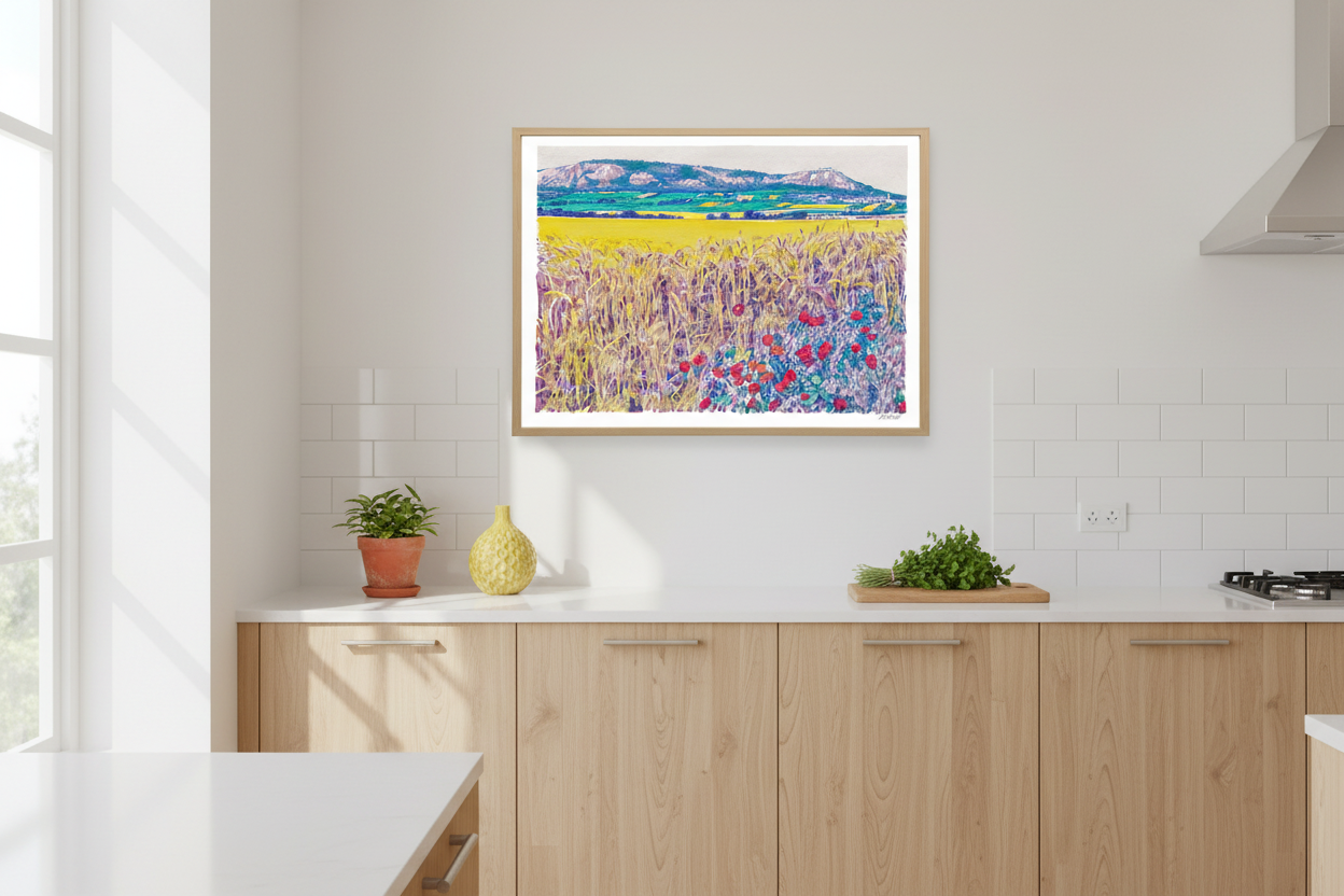 Vitali Komarov "Palava Poppies" | Certified Art Print