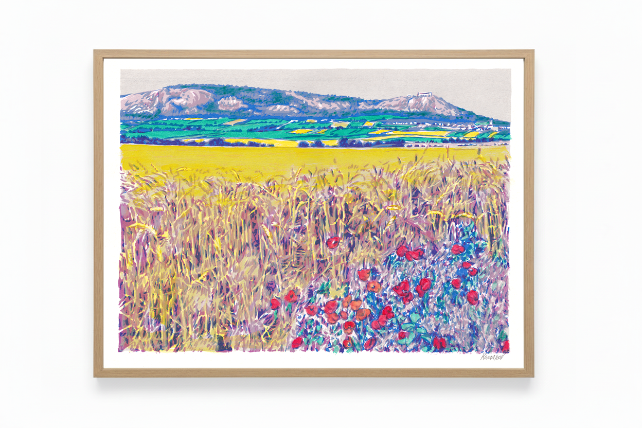 Vitali Komarov "Palava Poppies" | Certified Art Print
