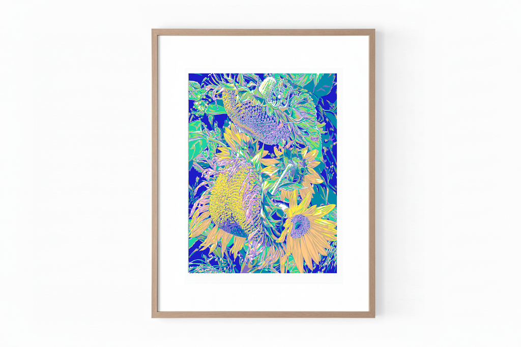 Vitali Komarov "Sunflower" | Certified Art Print