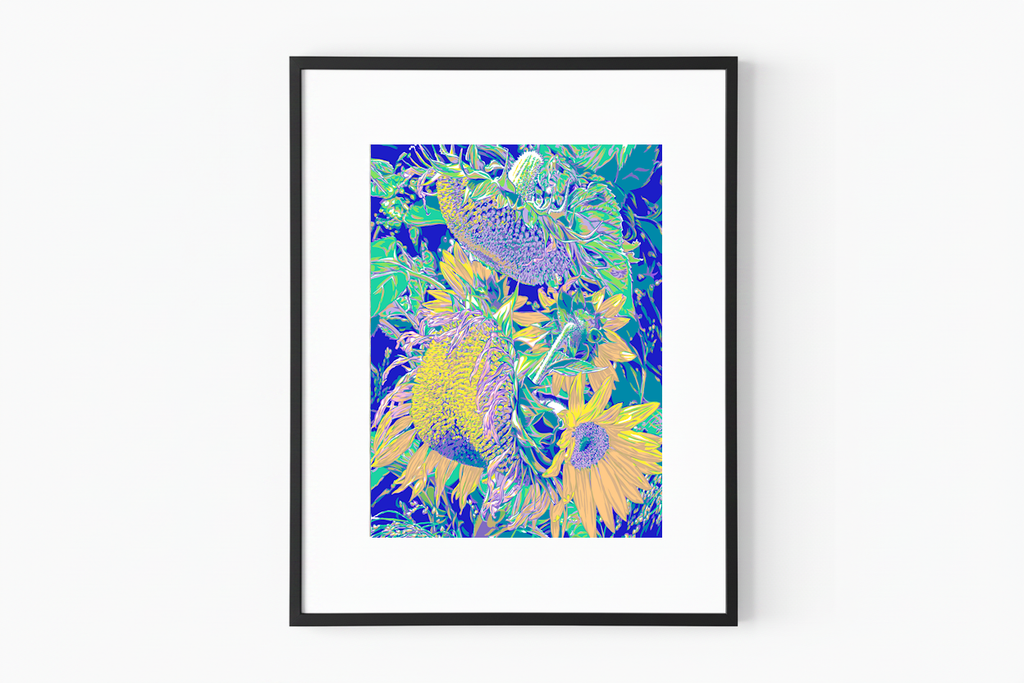 Vitali Komarov "Sunflower" | Certified Art Print