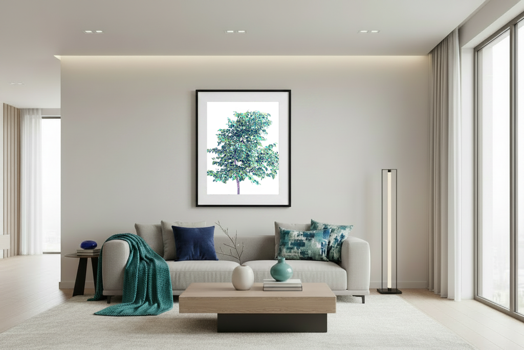Vitali Komarov "Young Linden Tree" | Certified Art Print